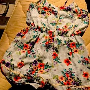 Flower Romper.